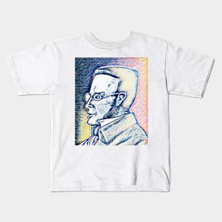 Max Stirner Portrait | Max Stirner Artwork 10 Kids T-Shirt